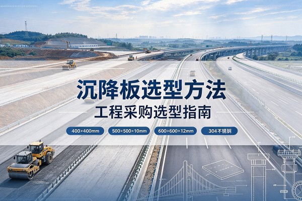 广元沉降板选择方法