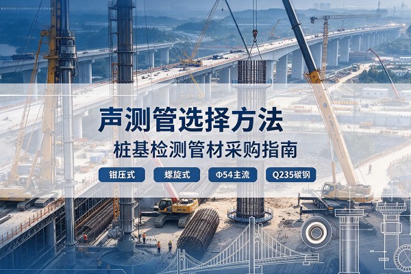 广元声测管选型标准