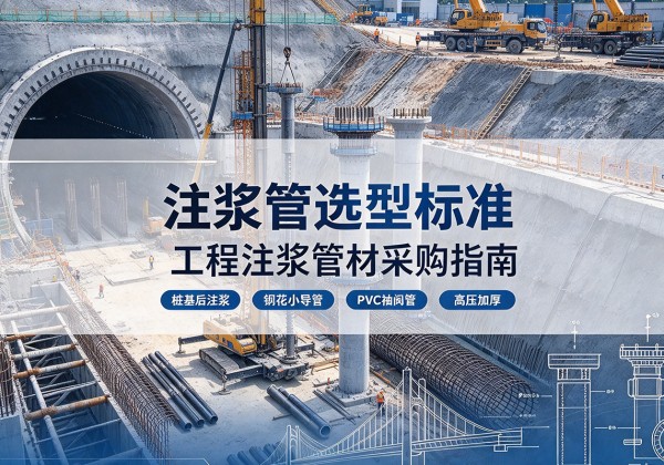 广元注浆管选型标准